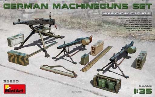 MiniArt 35250 1/35 GERMAN MACHINE GUNS (8278316646637)