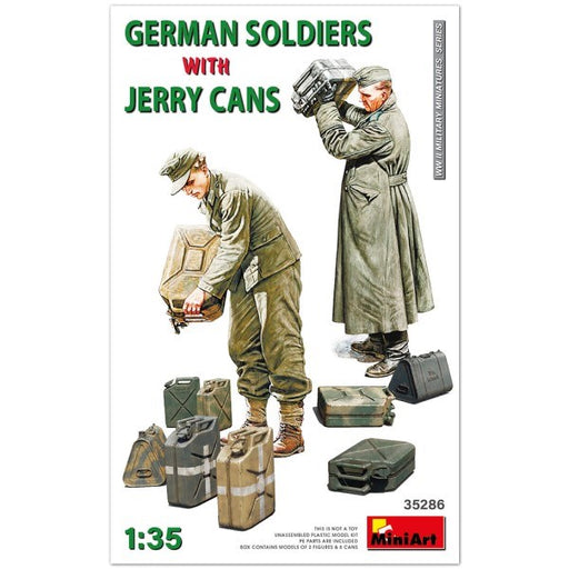 MiniArt 35286 1/35 German Soldiers w/Jerry Cans (7759537275117)