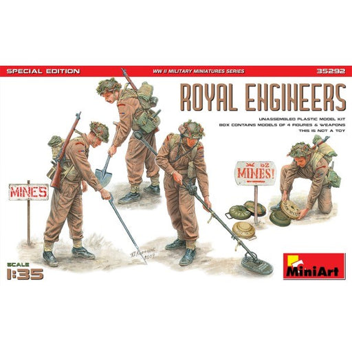 MiniArt 35292 1/35 Royal Engineers - Special Edition (8137526378733)
