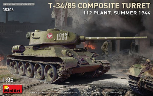 MiniArt 35306 1/35 T-34/85 COMPOSITE TURRET - Hobby City NZ (7546284015853)