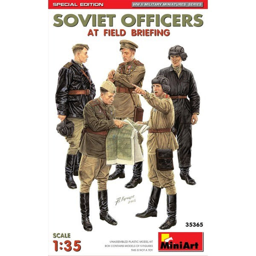 MiniArt 35365 1/35 Soviet Officers At Field Briefing (8137527001325)