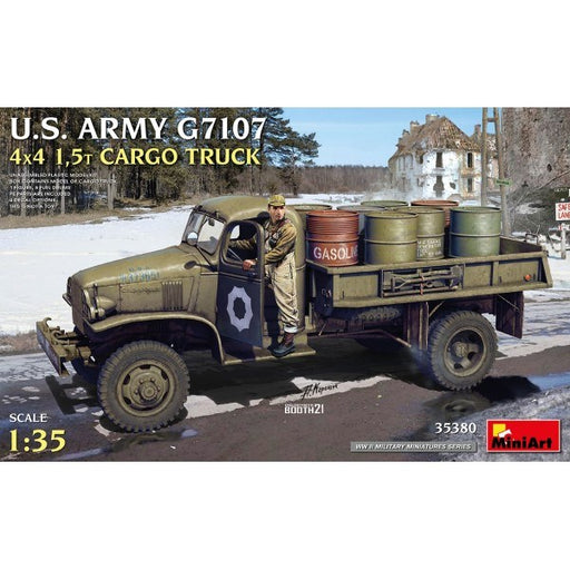 MiniArt 35380 1/35 U.S. Army G7107 4x4 1.5t Cargo Truck (7759538225389)