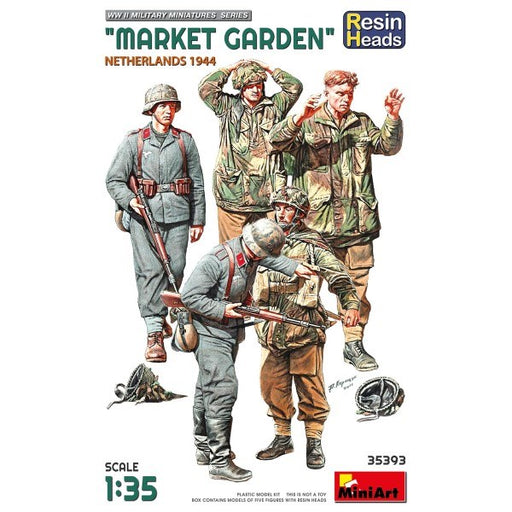 MiniArt 35393 1/35 "Market Garden" - Netherlands 1944 (Resin Heads) (7759539175661)