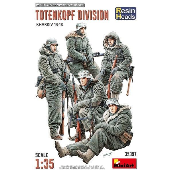 MiniArt 35397 1/35 Totenkopf Division - Kharkiv 1943 (Resin Heads) (8137527132397)