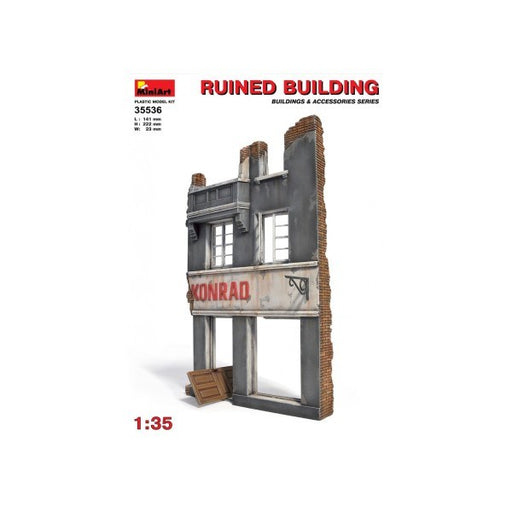 MiniArt 35536 1/35 Ruined Building (8278348005613)
