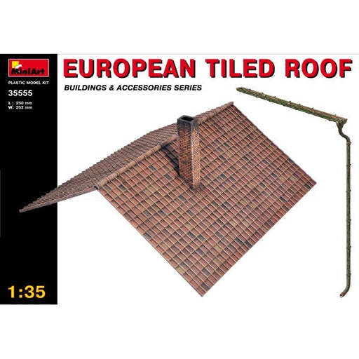 MiniArt 35555 1/35 European Tiled Roof (7759541108973)