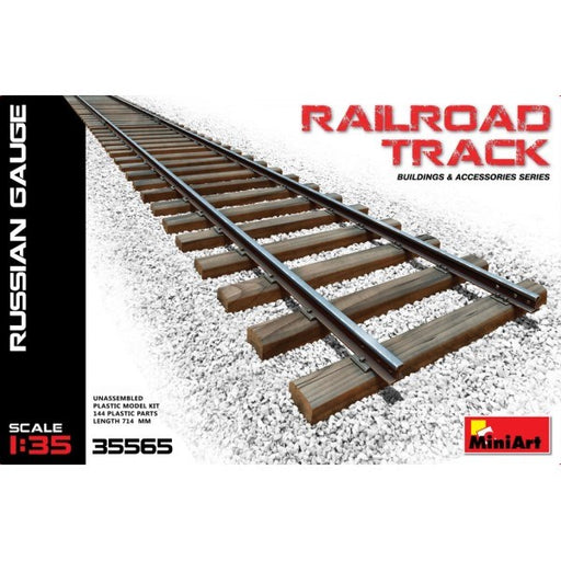 MiniArt 35565 1/35 Railroad Track - Russian Gauge (8137527558381)