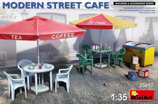 MiniArt 35610 1/35 MODERN STREET CAFE (7546285097197)