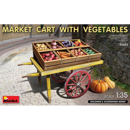 MiniArt 35623 1/35 MARKET CART W/VEGES - Hobby City NZ (7759543566573)