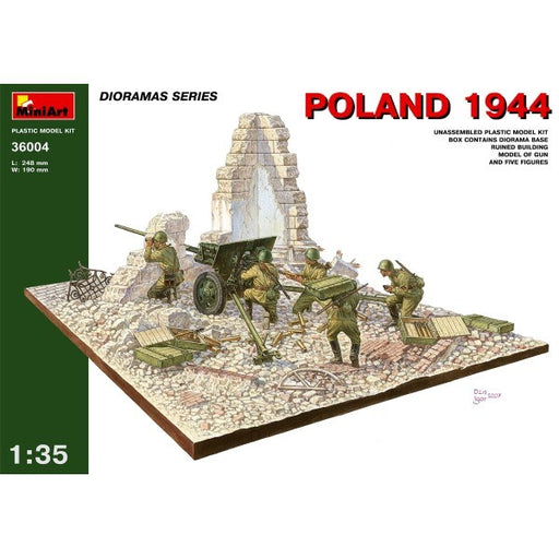 MiniArt 36004 1/35 POLAND 1944 SOVIET ARTILLERY - Hobby City NZ (7759544418541)