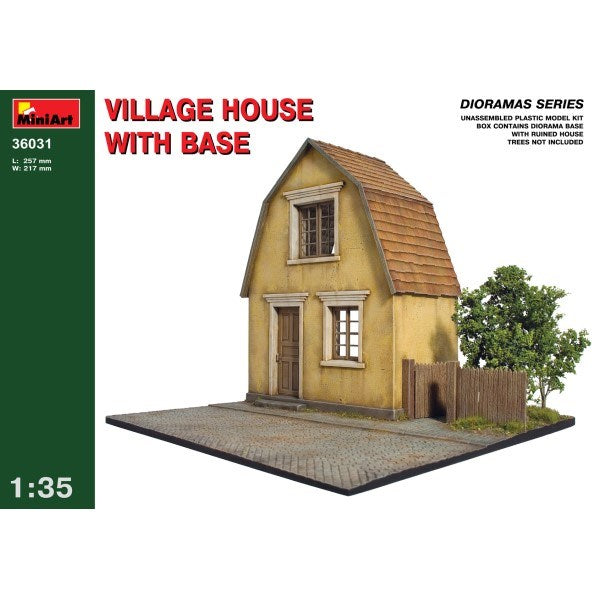 MiniArt 36031 1/35 VILLAGE HOUSE WITH BASE (8278348824813)