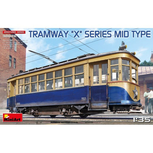 MiniArt 38026 1/35 TRAMWAY X SERIES MID TYPE (8137528803565)