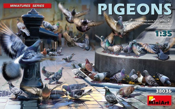 MiniArt 38036 1/35 PIGEONS - Hobby City NZ (7546286833901)