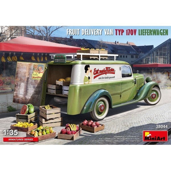 MiniArt 38044 1/35 FRUIT DELIVERY LIEFERWAGEN - Hobby City NZ (7759545860333)