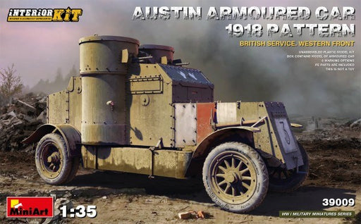 MiniArt 39009 1/35 AUSTIN ARMOURED CAR 1918 WESTERN FRNT (7759537144045)
