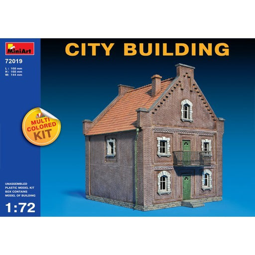 MiniArt 72019 1/72 CITY BUILDING - Hobby City NZ (7759547007213)