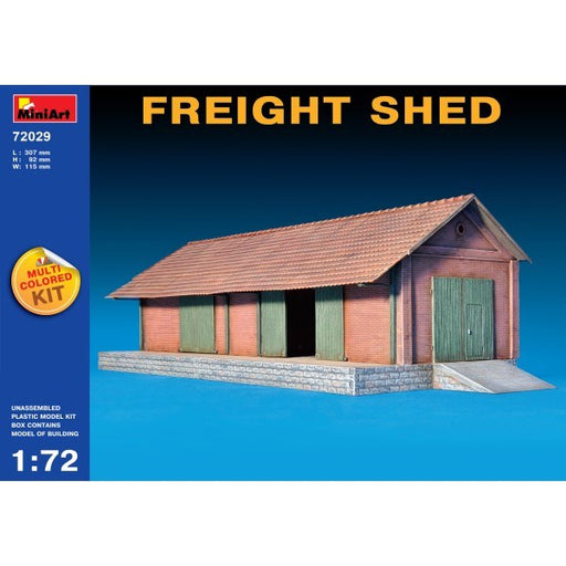 MiniArt 72029 1/72 FREIGHT SHED (7759547465965)