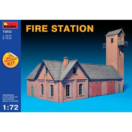 MiniArt 72032 1/72 FIRE STATION (7759547564269)