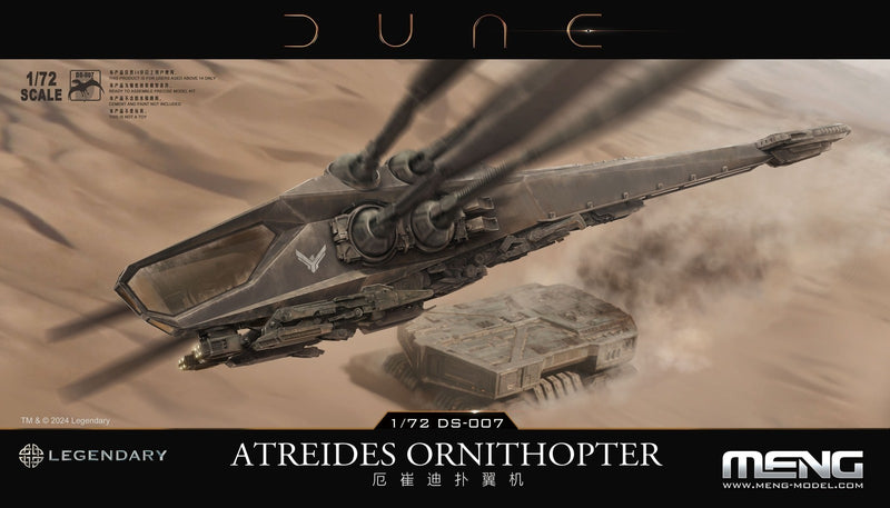 Meng DS-007 Meng 1/72 Dune Atreides Ornithopter