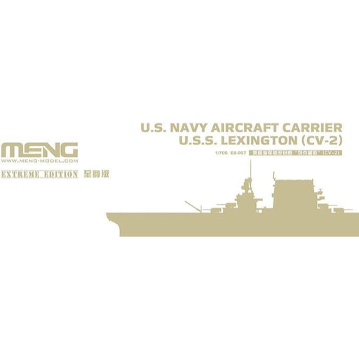 Meng ES-007 1/700 U.S. Navy Aircraft Carrier U.S.S. Lexington (Cv-2) Extreme Edition - Hobby City NZ (8967466254573)