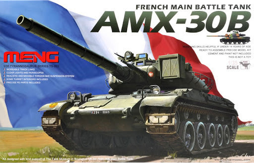 Meng TS-003 1/35 French Main Battle Tank AMX-30B - Hobby City NZ (8967468089581)