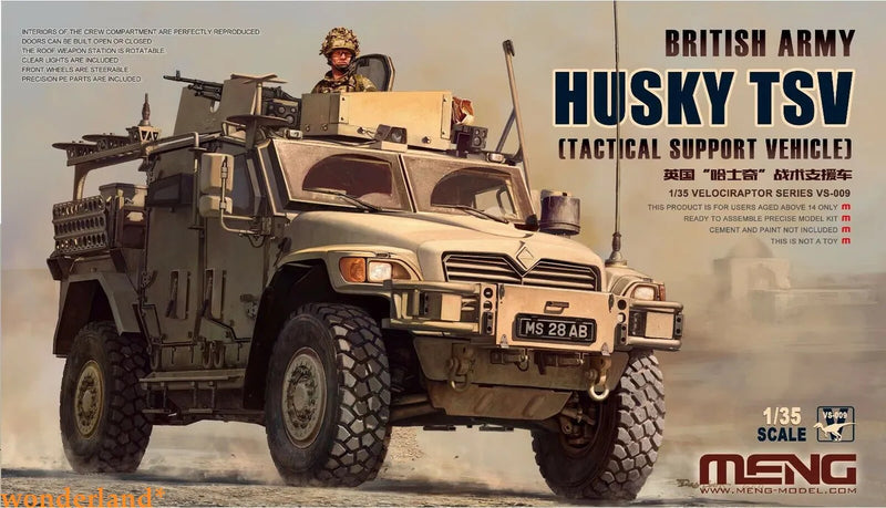 Meng VS-009 1/35 British Army Husky TSV (Tactical Support Vehicle) - Hobby City NZ (8967468613869)