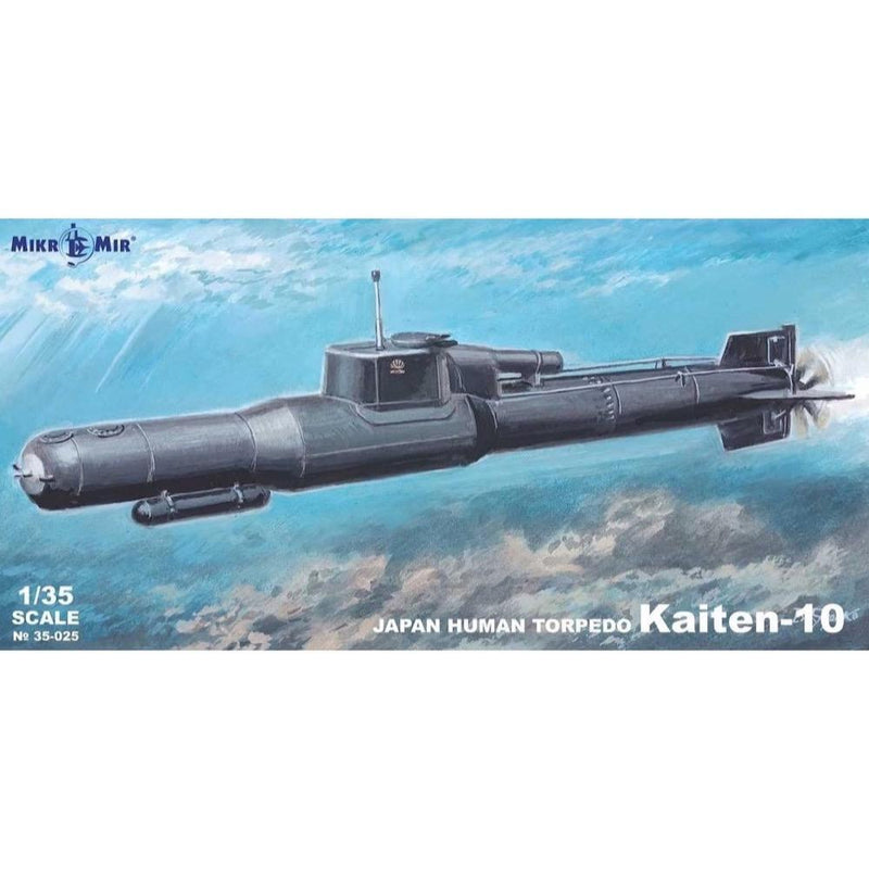Mikromir 35-025 1/35 Kaiten 10 Japan Human torpedo - Hobby City NZ (8967469990125)