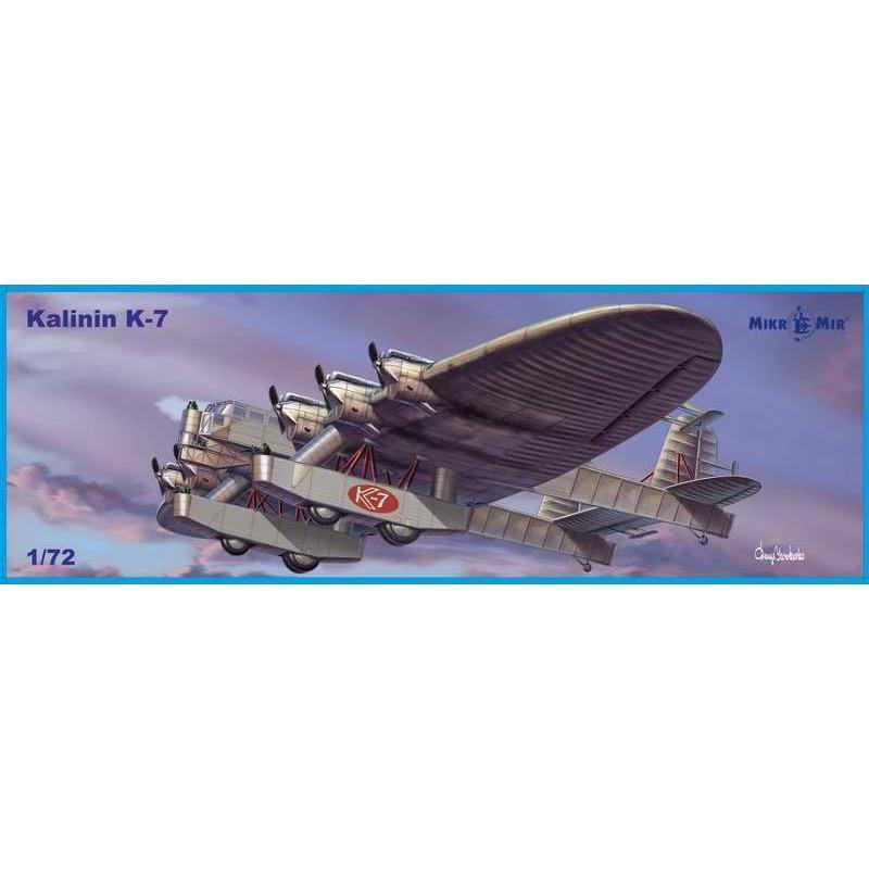 Mikromir 72-015 1/72 Kalinin K-7 - Hobby City NZ (8967470022893)