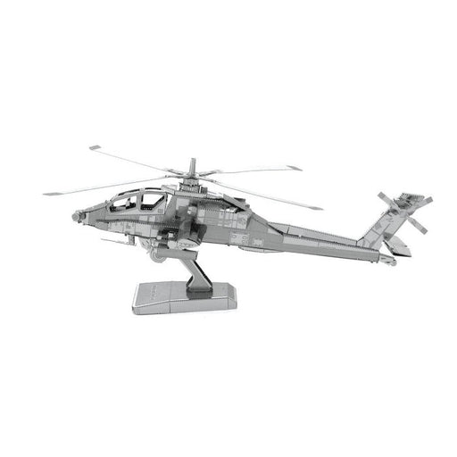 Metal Earth MMS083  AH-64 Apache Helicopter (8137516646637)