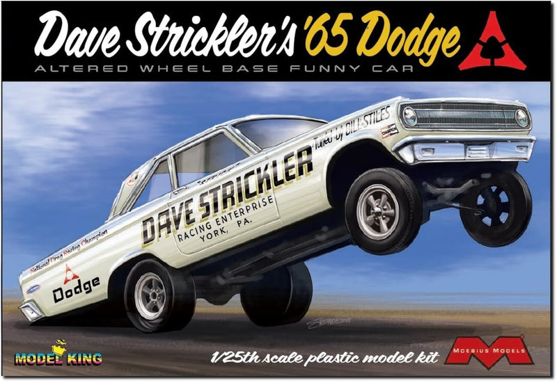 Moebius Models 2451 1/25 65 Dodge AWB FunnyCar Stk - Hobby City NZ (8950427713773)