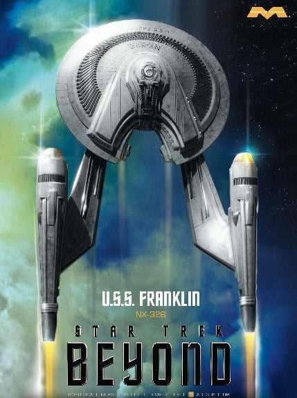 Moebius Models 975 1/350 StarTrek: USS Franklin (8941167706349)