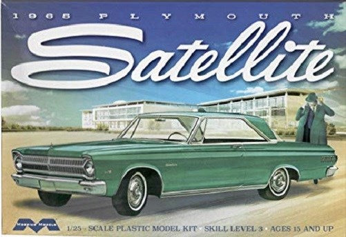 Moebius Models 1215 1/25 1965 Plymouth Satellite