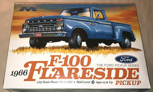 Moebius Models 1232 1/25 Scale 1966 Ford F-100 Flareside Pickup (8294593528045)