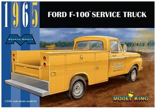 Moebius Models 1235 1/25 1965 Ford F-100 Service Truck (8324651352301)