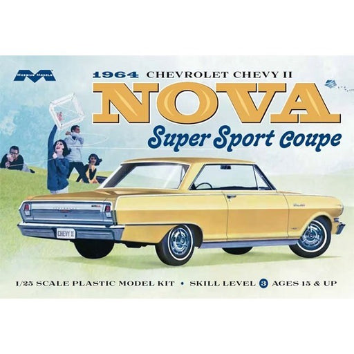 Moebius Models 2320 1/25 1964 Chevrolet Chevy II Nova SS Coupe (8324811358445)