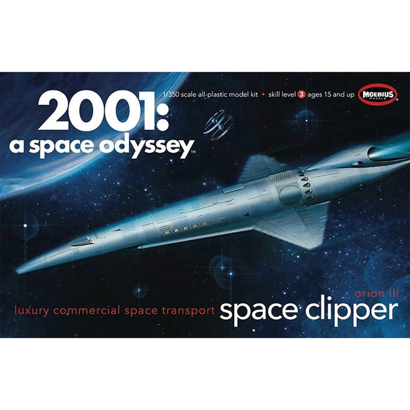 Moebius Models 2001-12 1/350 2001:Space Clipper Orion (9070213333229)