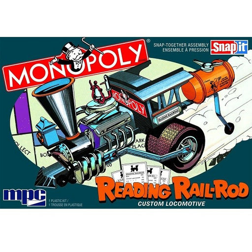 MPC 945 Reading Rail-Rod Custom Locomotive - Monopoly (Snap Kit) (7859179061485)