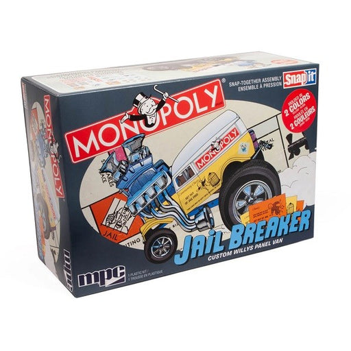 MPC 946 Jail Breaker Custom Willys Panel Van - Monopoly (Snap Kit) (8324811423981)