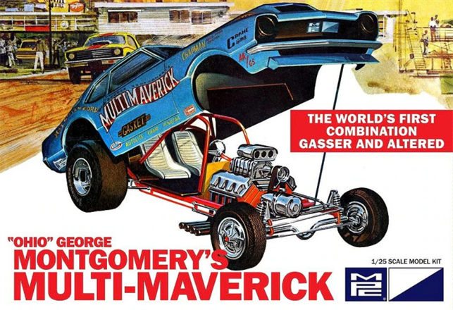MPC 1005 1/25 Multi Maverick Funny Car