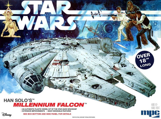 MPC 953 1/72 Star Wars Millenium Falcon (8424230912237)