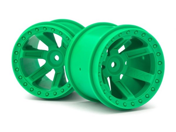 Maverick 150161 Quantum MT 2.8" Wheel (Green/2pcs) - Hobby City NZ