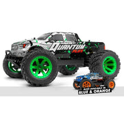 Maverick MV150203 1/10 4WD Quantum MT FLUX 80A - Silver/Green - Hobby City NZ