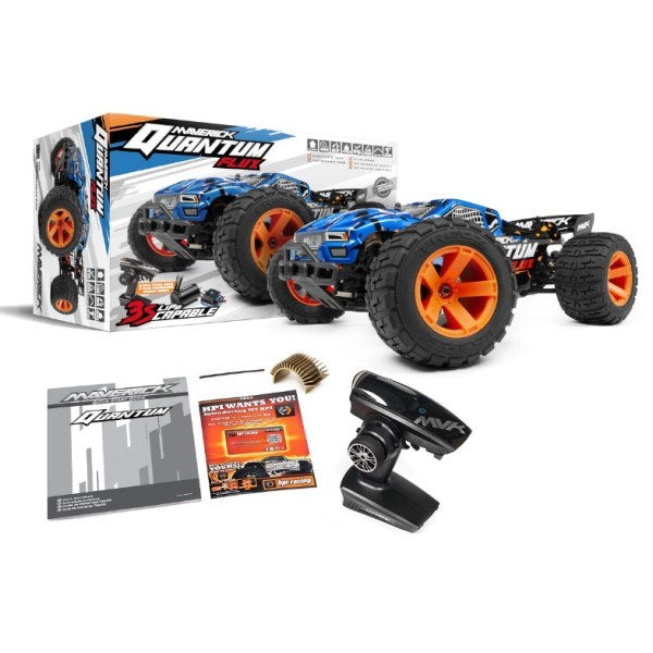 Maverick MV150207 1/10 Quantum XT FLUX 80A 4WD Stadium Truck RTR Blue/Orange