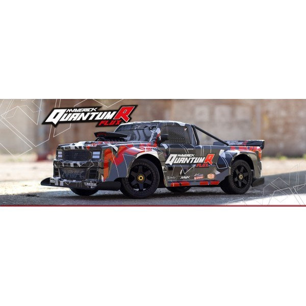 Maverick MV150313 1/8 QuantumR FLUX 4S 4WD Race Truck RTR Grey/Red