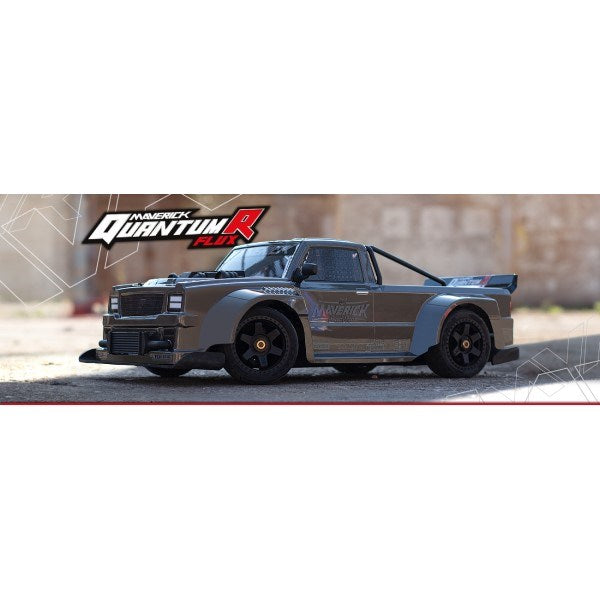 Maverick MV150351 1/8 QuantumR FLUX 4S 4WD Race Truck RTR Gunmetal Grey