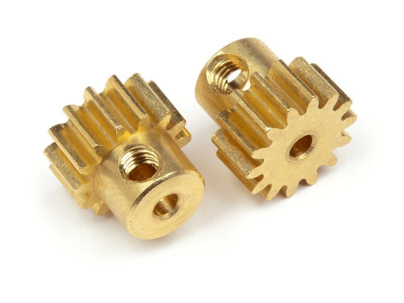 Maverick 28043 Ion Brass Pinion Gear 14T (2) - Hobby City NZ (8452851368173)