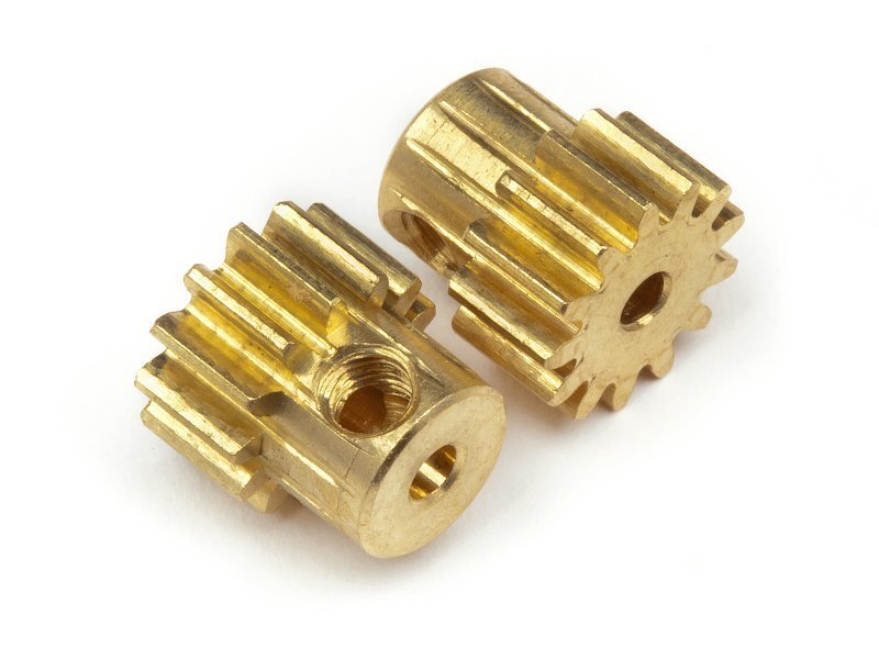 Maverick 28044 Ion Brass Pinion Gear 13T (2) - Hobby City NZ (8452851466477)