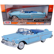 Motormax 73267 1/24 1958 Chevrolet Impala Convertible (8868015898861)