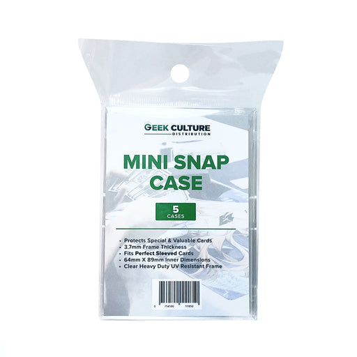 Geek Culture MINISNAP1 Mini Snap Case (5ct) (9003868651757)