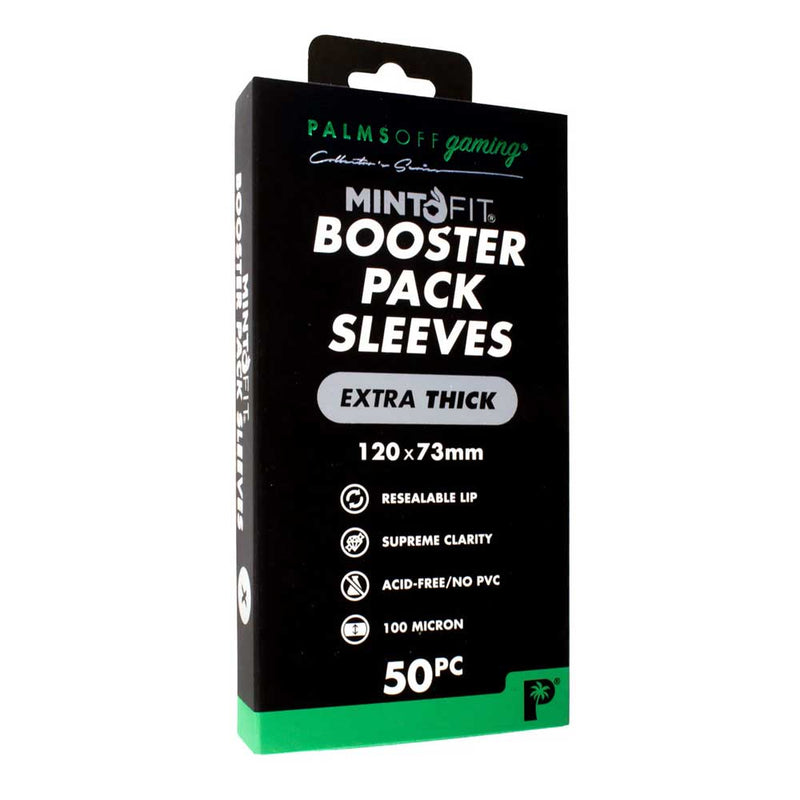 Palms Off MF-PACK-EX Booster Pack Mint-Fit Sleeves Extra Thick 50pc (9004782158061)